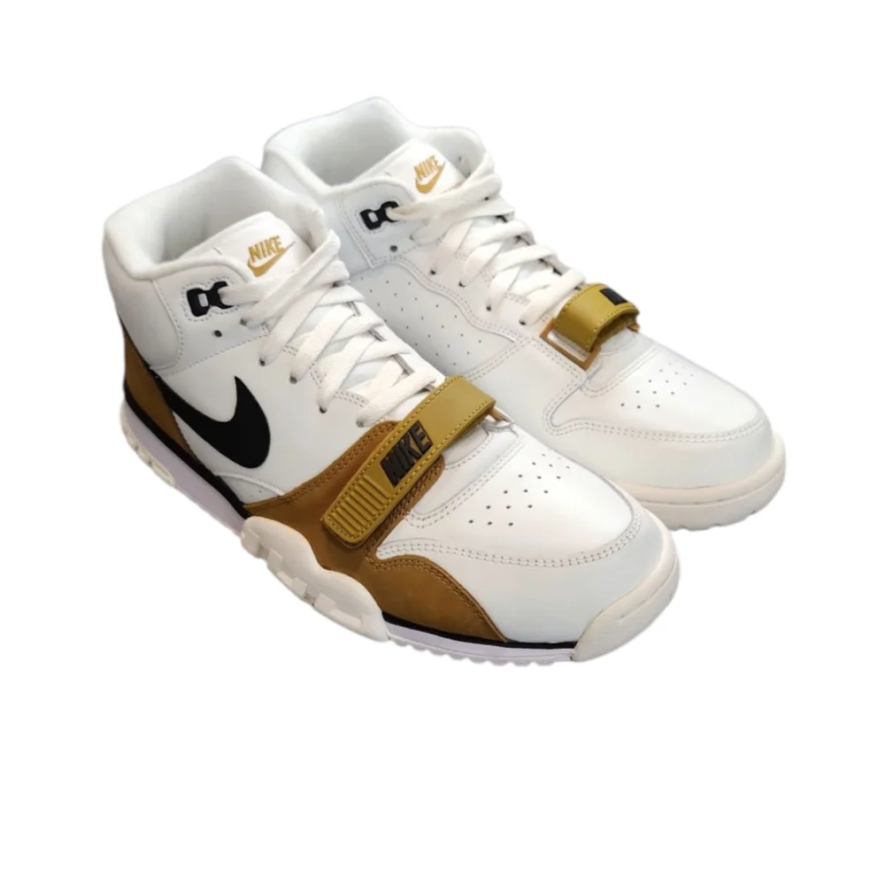 NEW Men's Nike Air‎ Trainer 1 White Wheat
